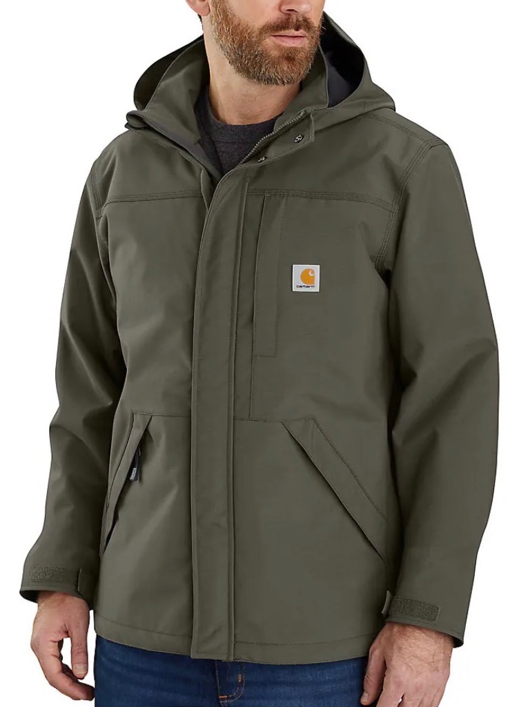 Carhartt Shoreline Jacket / Men’s Storm Defender Jacket, Style 104670, In Moss/